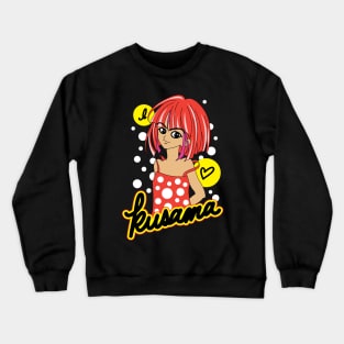 I Love Kusama Crewneck Sweatshirt